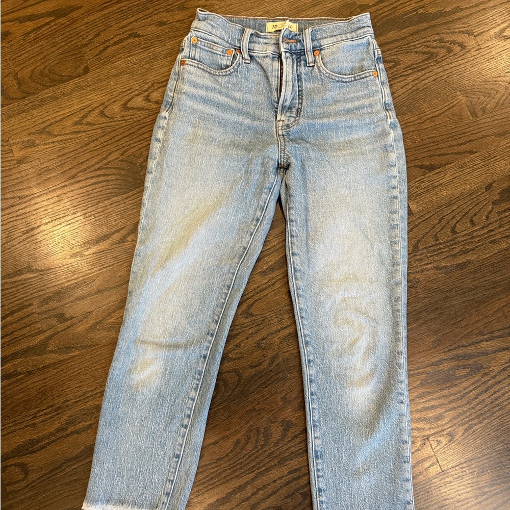 Madewell the perfect vintage Jean 24P fringe hem - Picture 2 of 5